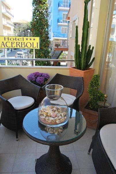 Hotel Acerboli Rimini Eksteriør bilde