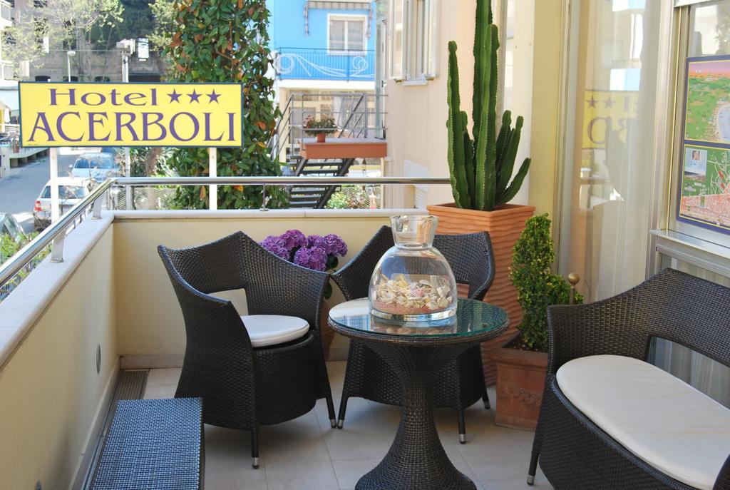Hotel Acerboli Rimini Eksteriør bilde